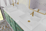 INVENA - Umyvadlová baterie GLAMOUR TREND zlato BU-02-009-V