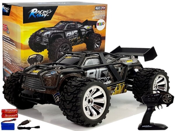 Mamido Auto na dálkové ovládání R/C 1:18 MaxRacing 35 km/h žluté