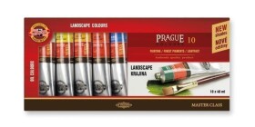 Koh-i-noor barvy olejové PRAHA/krajina souprava 10 x 40 ml