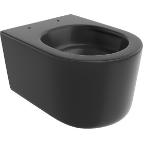 MEXEN - Sofia Závěsná WC mísa Rimless Tornado, černá mat 3354XX85T