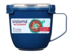 Sistema Microwave Large Soup Mug Hrnek na polévku a dušené pokrmy 900 ml modrá (8592001423503)