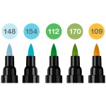 Popisovač Faber-Castell Pitt Artist Pen Dual Marker Animal sada 5 ks