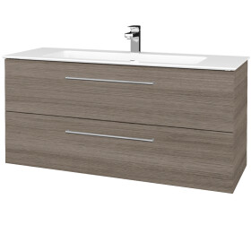 Dřevojas - Umyvadlová skříňka GIO SZZ2 120 - D03 Cafe / Úchytka T04 / D03 Cafe 406547E