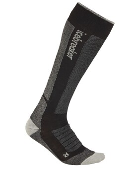 ICEBREAKER Mens Ski+ Medium OTC (sada 2 ks), Black/Ether/Graphite velikost: 39-41,5 (S)