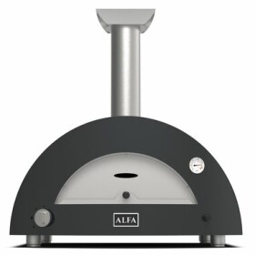 Alfa Forni Moderno 2 Pizze Hybrid Pizza Oven Ardesia Grey