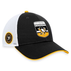 Fanatics Pánská kšiltovka Pittsburgh Penguins Draft 2023 Podium Trucker Adjustable Authentic Pro