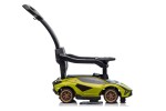 Mamido Dětské odrážedlo auto s vodící tyčí Lamborghini Sian zelené