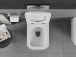 MEXEN - Teo Závěsná WC mísa bez sedátka, bílá 3385XX00