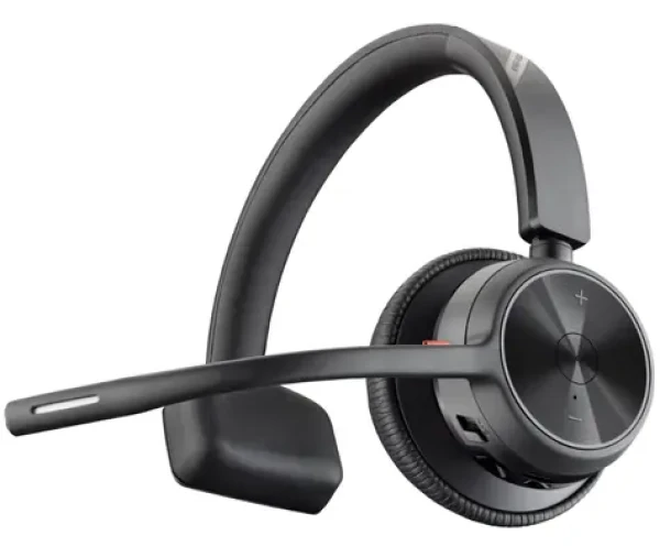 Poly Voyager 4310 UC černá / Bezdrátová náhlavní souprava / mikrofon / jedno sluchátko / Bluetooth / USB-C (77Y96AA)