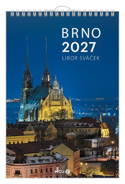 Kalendář 2027 Brno - nástěnný - Libor Sváček