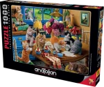 ANATOLIAN Puzzle Koťátka v kuchyni