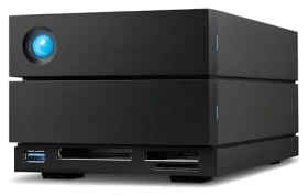 LaCie 2big Dock 48TB / Dokovací stanice s HDD / 3,5" / Thunderbolt 3 / USB 3.1 (STLG48000400)