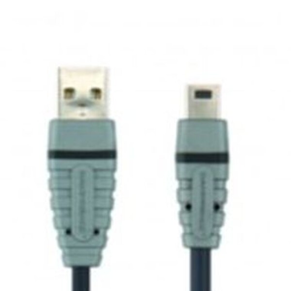 Bandridge USB 2.0 kabel A-miniB 5-pin propojovací 2m / BCL4402 (BN-BCL4402)