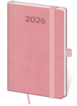 Týdenní diář 2026 Helma kapesní - Print Pop růžový