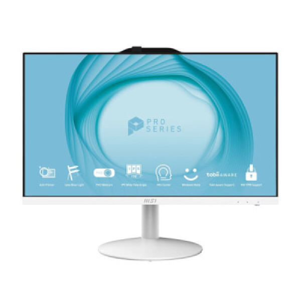 MSI AIO PRO AP242P 14M-1206EU, Intel Pentium G7400, 23.8 FHD, Anti-Glare, 8GB, 128GB SSD, N/A, W11 Pro, White EDF_2666547
