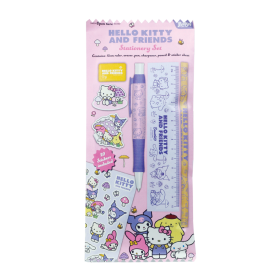 Hello Kitty a přátelé školní set - Mushroom DPL8 - Bluesky