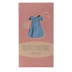 Maileg Šaty s kabelkou a čelenkou pro myšky Maileg Mum Mouse, modrá barva, textil