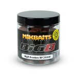 Mikbaits Rozpustné boilie BigB Broskev Black pepper 250ml - 24mm,Mikbaits Rozpustné boilie BigB Broskev Black pepper 250ml - 24mm
