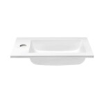Nábytkové umývátko Naturel Verona 40x22 cm otvor pro baterii, bez přepadu VE4022 VE4022