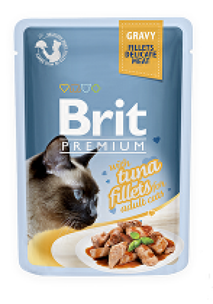 Brit cat Premium Deli e Tuna Gravy 85 g