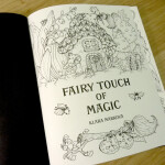 Fairy Touch of Magic, umělecké antistresové omalovánky, AJ, Klára Marková