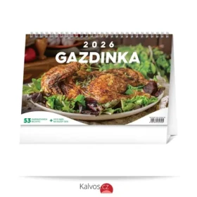 NOTIQUE Stolový kalendár Gazdinka 2026, 23,1 x 14,5 cm (PGS-35358-SK)