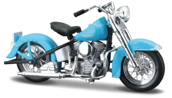 Maisto HD 1953 FL Hydra Glide modrá