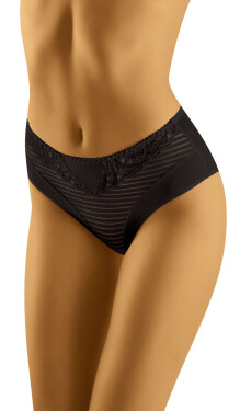 Dámské kalhotky Eco-Lo Black - Wol-Bar XL