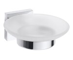 SAPHO - X-SQUARE mýdlenka, mléčné sklo, chrom XQ802