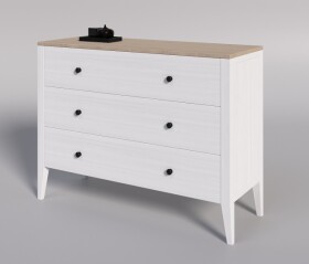 ARTEN (NANO Systems s.r.o.) Buková komoda TALO-KT1 (Bílá)