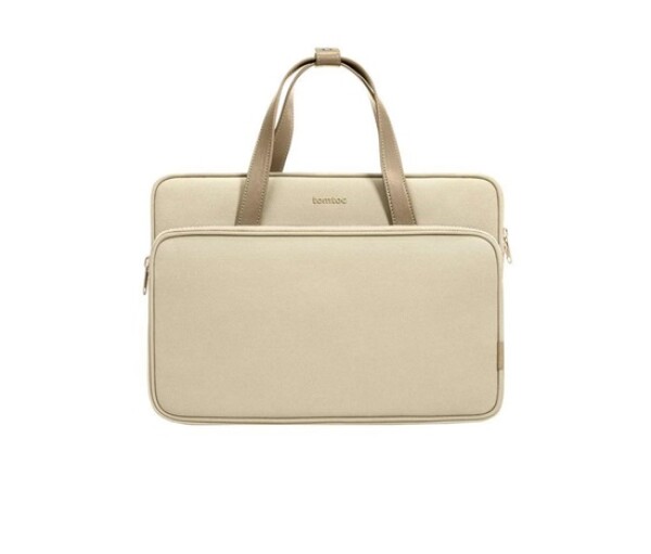 Tomtoc Shoulder Bag - 14" a 13" MacBook Pro / Air, khaki EDF_1140138