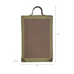 Garden Trading Zahradnická podložka pod kolena Canvas Kneeler, zelená barva, hnědá barva, textil