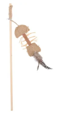 HUHUBAMBOO Škádlítko rybička / Hračka pro kočky (356036)