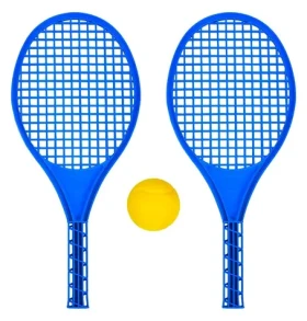 RULYT Líný tenis set Junior / 2× raketa PVC / míček EVA / 41x22x7 cm