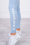 Modré legínové kalhoty Brooklyn UNI