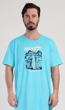 Pánská noční košile Vienetta Secret California