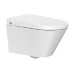 Mereo WC s integrovaným elektronickým bidetem, RIMLESS, 592x380x430 cm, keramické, vč. sedátka VSD110S2