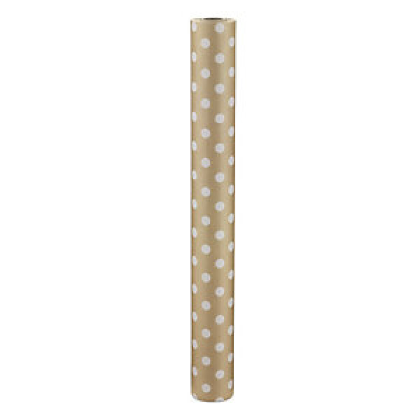 Dárkový papír s potiskem Pois, šířka 69cm, délka 50 m