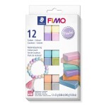 FIMO Soft sada 12 barev x 25 g - pastel