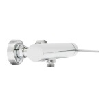 Sprchová baterie SAT Aurum bez sprchového setu 150 mm chrom SATBAUR268CR SATBAUR268CR