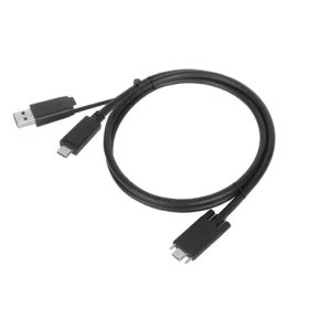 Targus ACC1133GLX Sada kabelů USB-C černá / pro Targus Universal / Universal QUAD 4K / křídlové šrouby (ACC1133GLX)