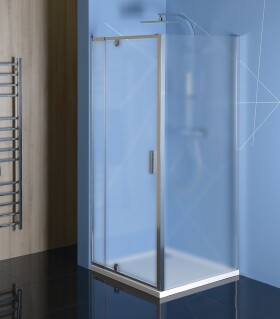 POLYSAN - EASY obdélník/čtverec sprchový kout pivot dveře 800-900x900 L/P varianta, sklo Brick EL1638EL3338