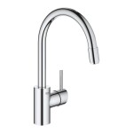 GROHE - Concetto Dřezová baterie s výsuvnou sprškou, chrom 32663003