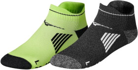 Běžecké ponožky Mizuno Active Training Mid 2P J2GX1055Z94 - dva páry Velikost textilu: S