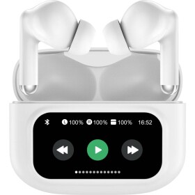 Denver TWD-305 špuntová sluchátka Bluetooth® bílá mobil