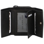 Kožená peněženka Delami Roxy, černá