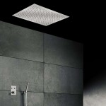 STEINBERG - 390 Hlavová sprcha, 55x75 cm, kartáčovaný nerez 390 6713