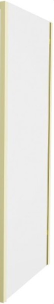 MEXEN - APIA stěna 70x190 cm 5mm zlaté transparent 840-070-000-50-00