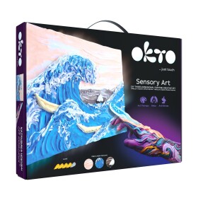 OKTO – Výtvarná sada „Velká vlna u pobřeží Kanagawy“ (30 × 40 cm)