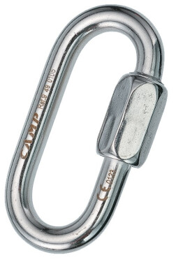 Karabina CAMP Oval Quick Link Stainless Steel 10 mm